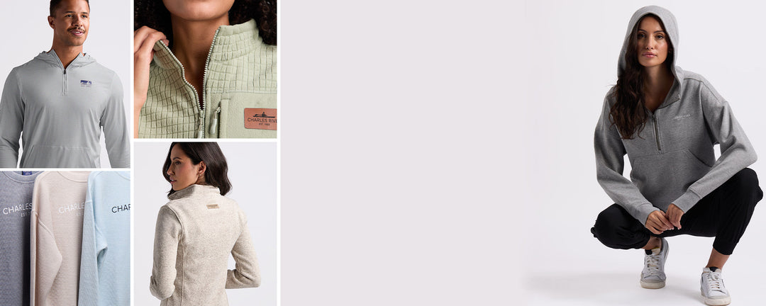 The Charles River Pullover Collection: The Foundation of New England Layering