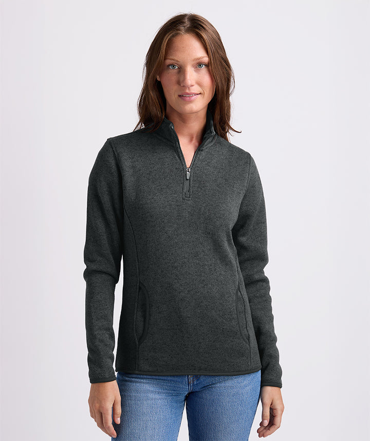 Women's Heathered Fleece Pullover