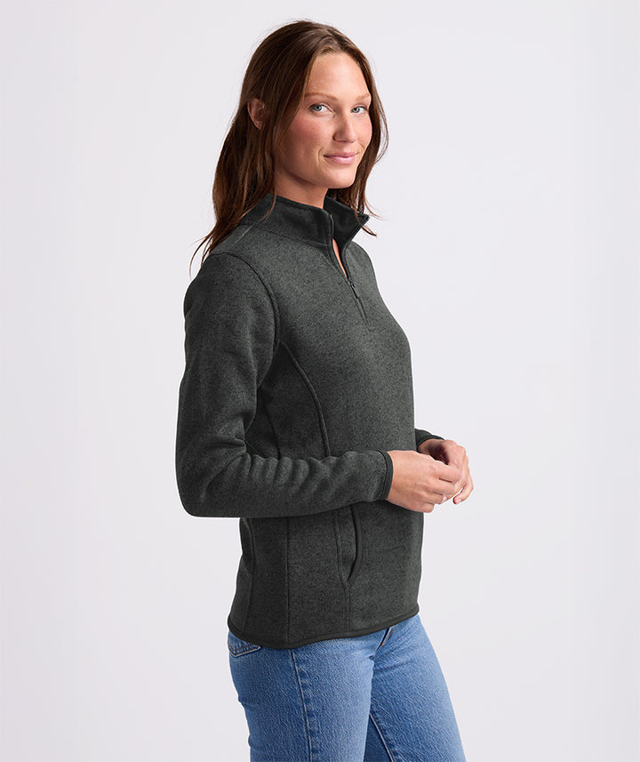 Women's Heathered Fleece Pullover