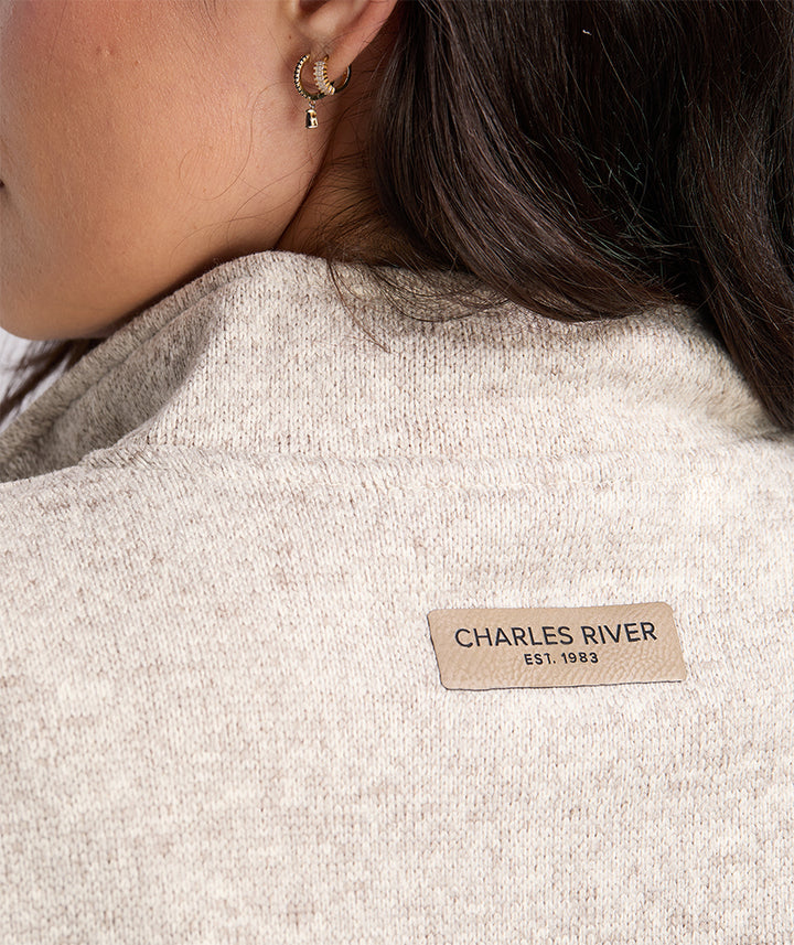 Women's Heathered Fleece Pullover