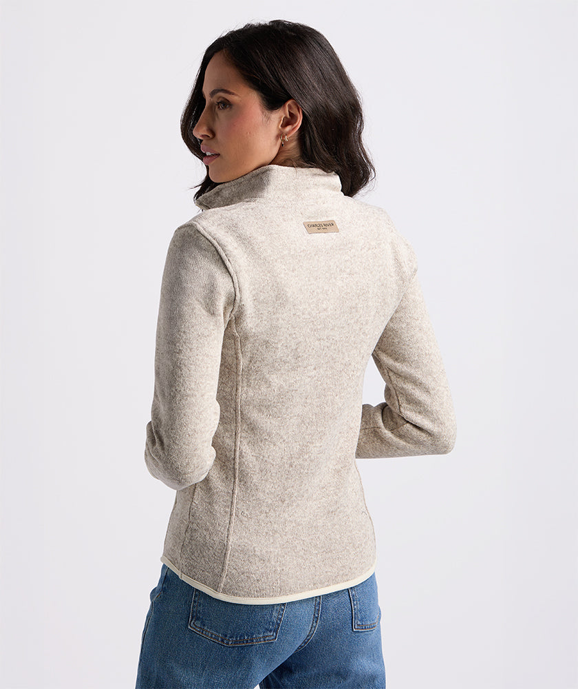 Women's Heathered Fleece Pullover