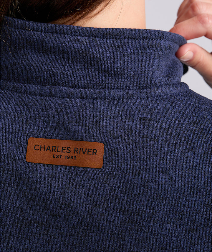 Women's Heathered Fleece Pullover