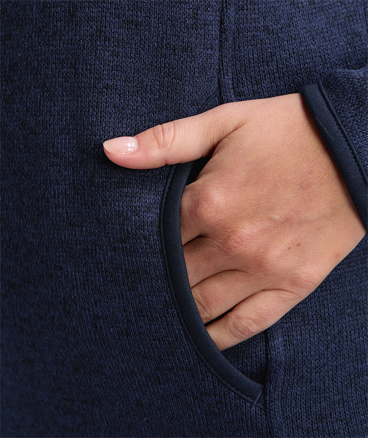 Women's Heathered Fleece Pullover