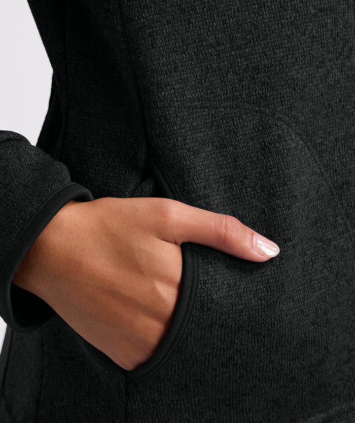 Women's Heathered Fleece Jacket