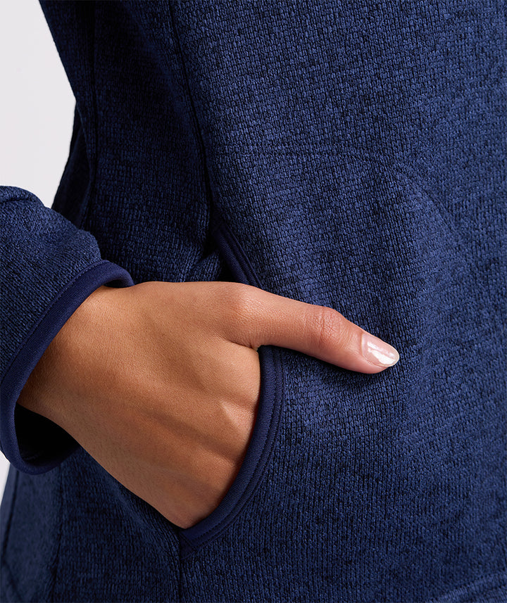 Women's Heathered Fleece Jacket