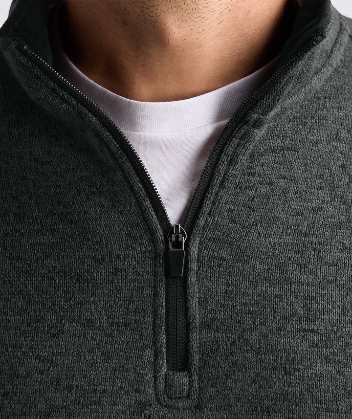 Men's Heathered Fleece Pullover