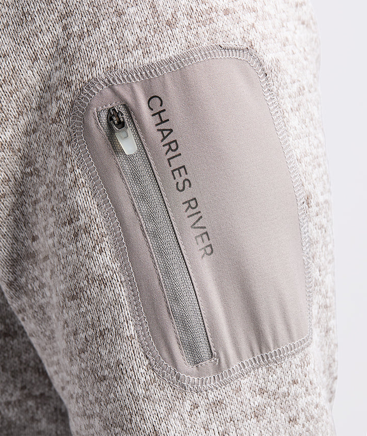 Men's Heathered Fleece Pullover