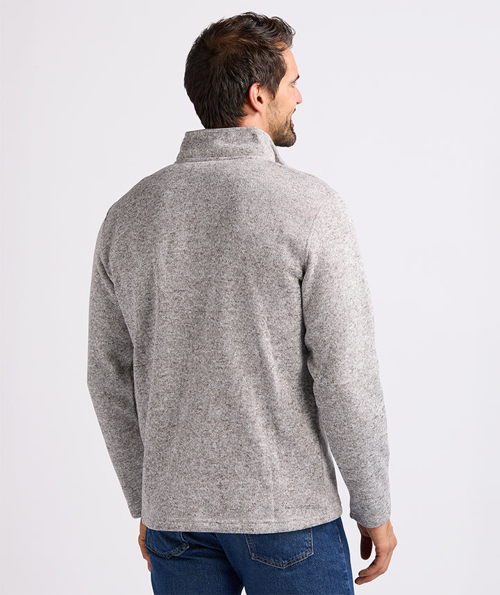 Men's Heathered Fleece Pullover