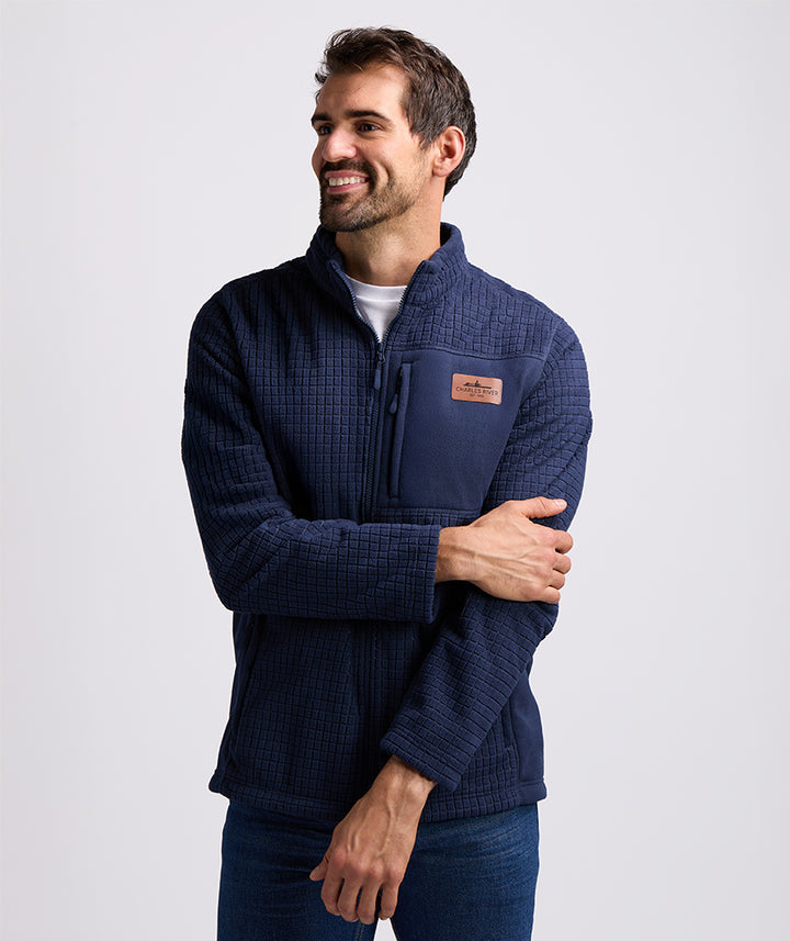 Men's Terrain Textured Fleece Jacket