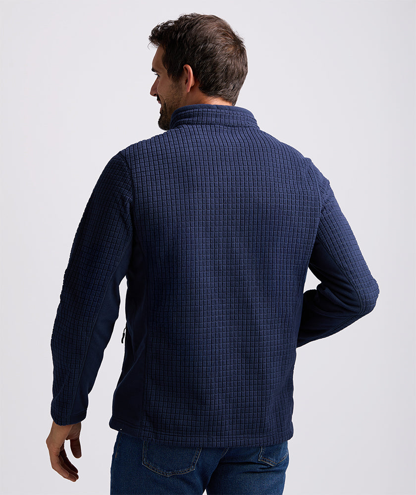 Men's Terrain Textured Fleece Jacket