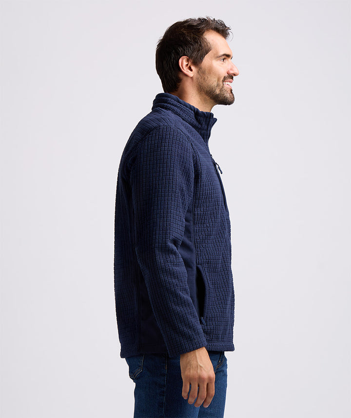 Men's Terrain Textured Fleece Jacket