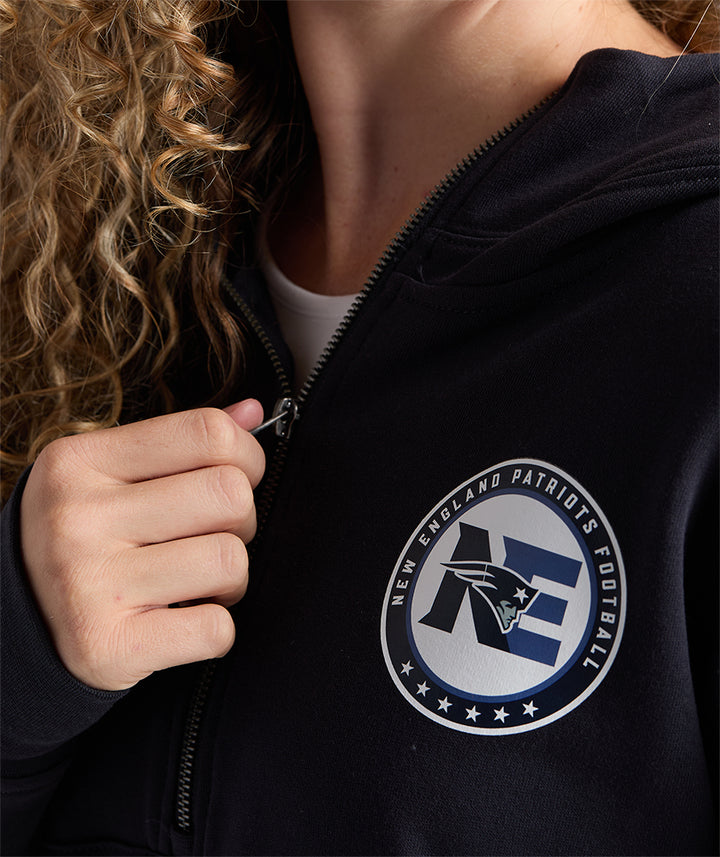 Women's Willow Scallop Hem Hoodie - Patriots Edition