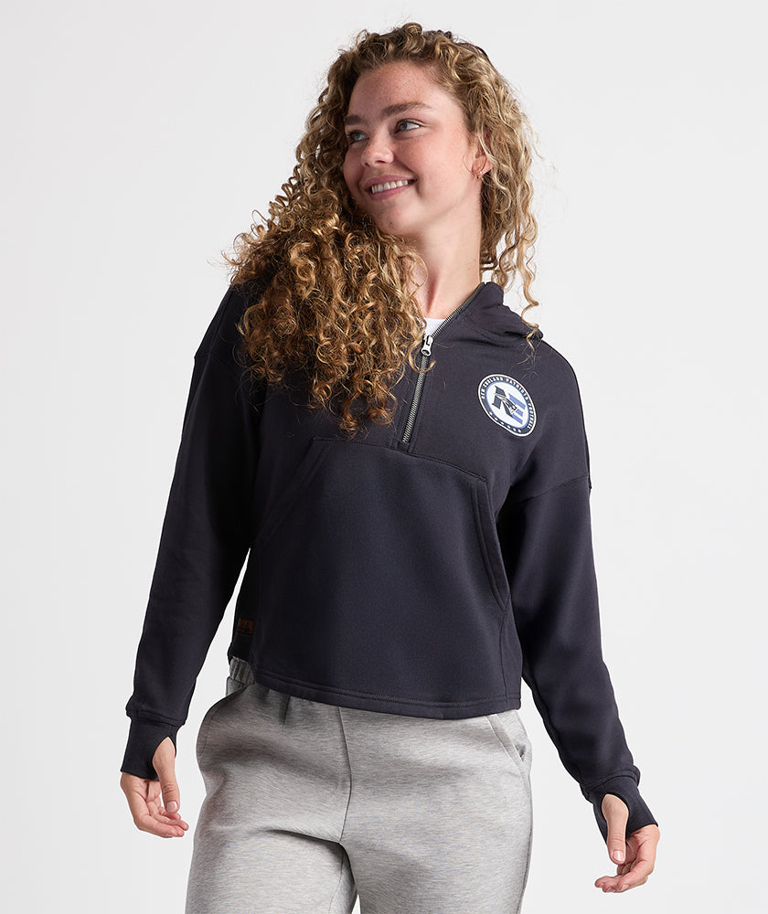 Women's Willow Scallop Hem Hoodie - Patriots Edition