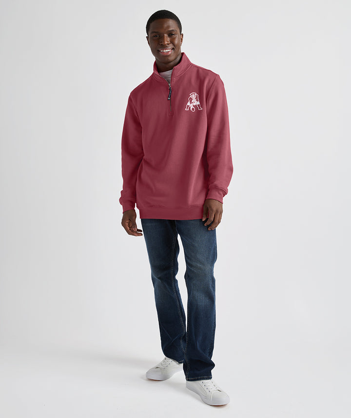 Unisex Crosswind Quarter Zip Sweatshirt - Patriots Edition
