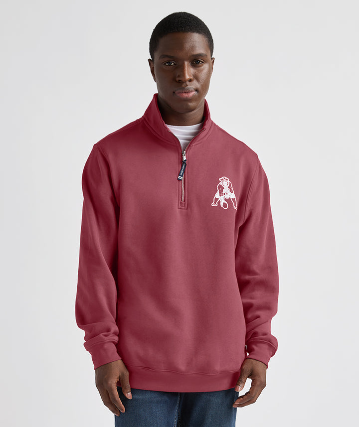 Unisex Crosswind Quarter Zip Sweatshirt - Patriots Edition