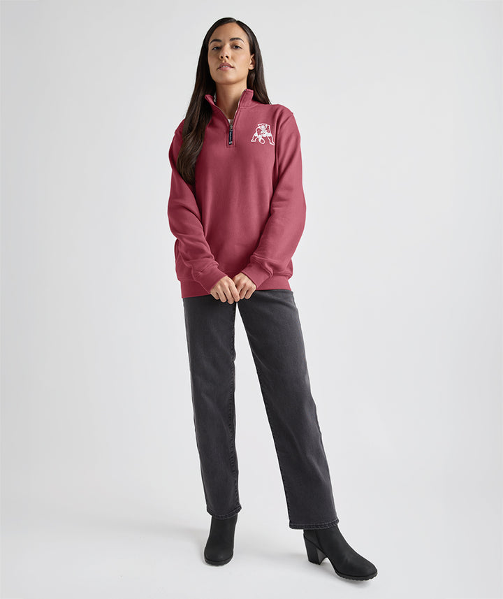 Unisex Crosswind Quarter Zip Sweatshirt - Patriots Edition