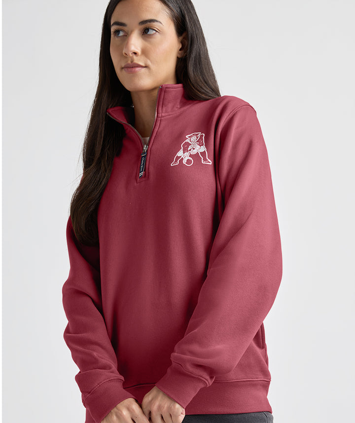 Unisex Crosswind Quarter Zip Sweatshirt - Patriots Edition