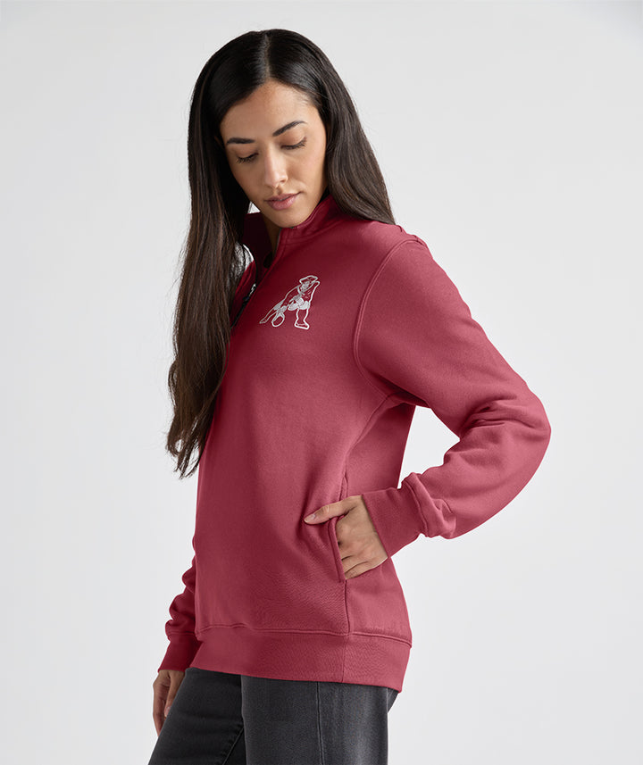 Unisex Crosswind Quarter Zip Sweatshirt - Patriots Edition
