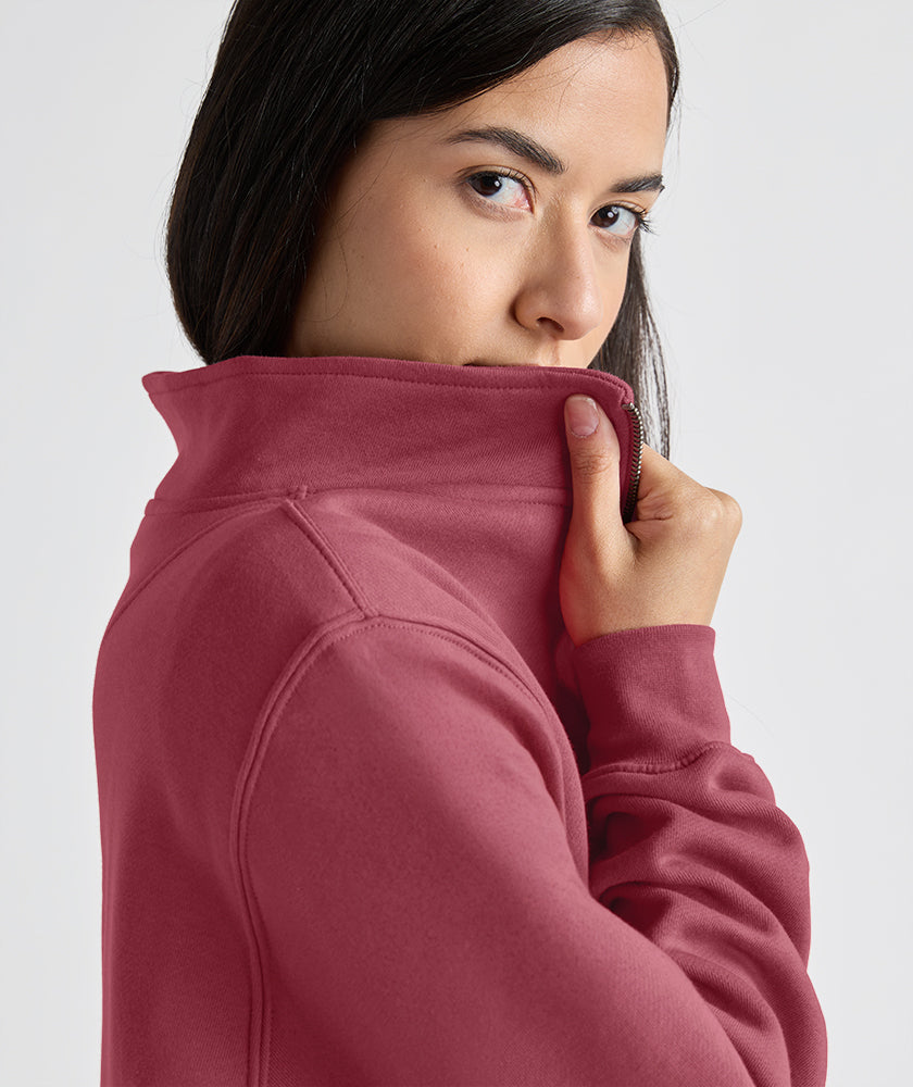 Unisex Crosswind Quarter Zip Sweatshirt - Patriots Edition