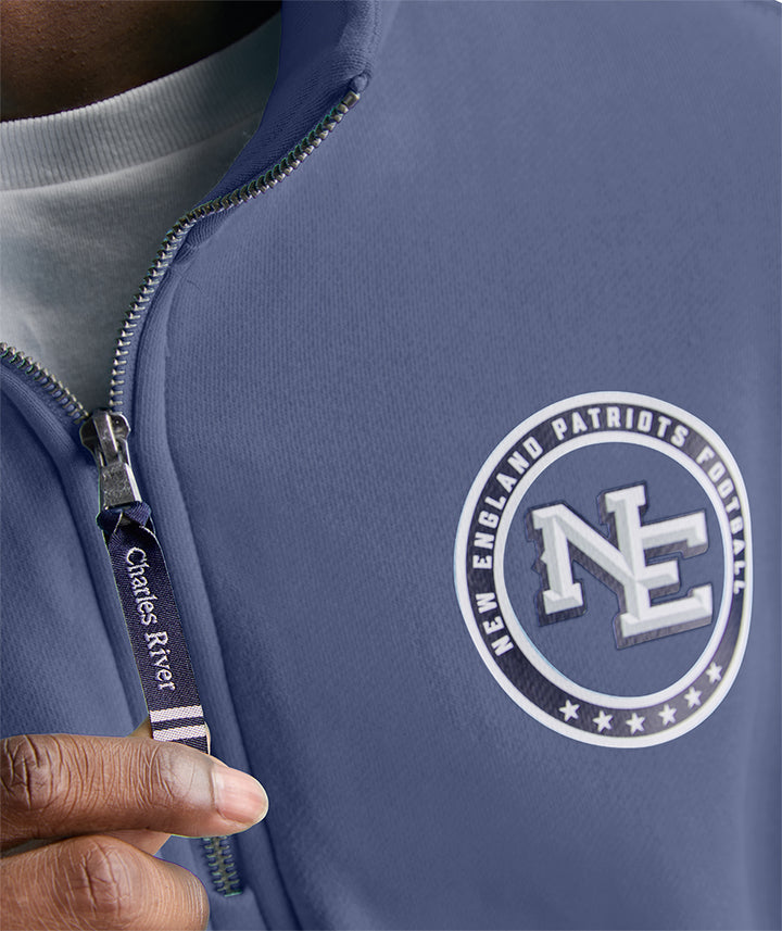 Unisex Crosswind Quarter Zip Sweatshirt - Patriots Edition
