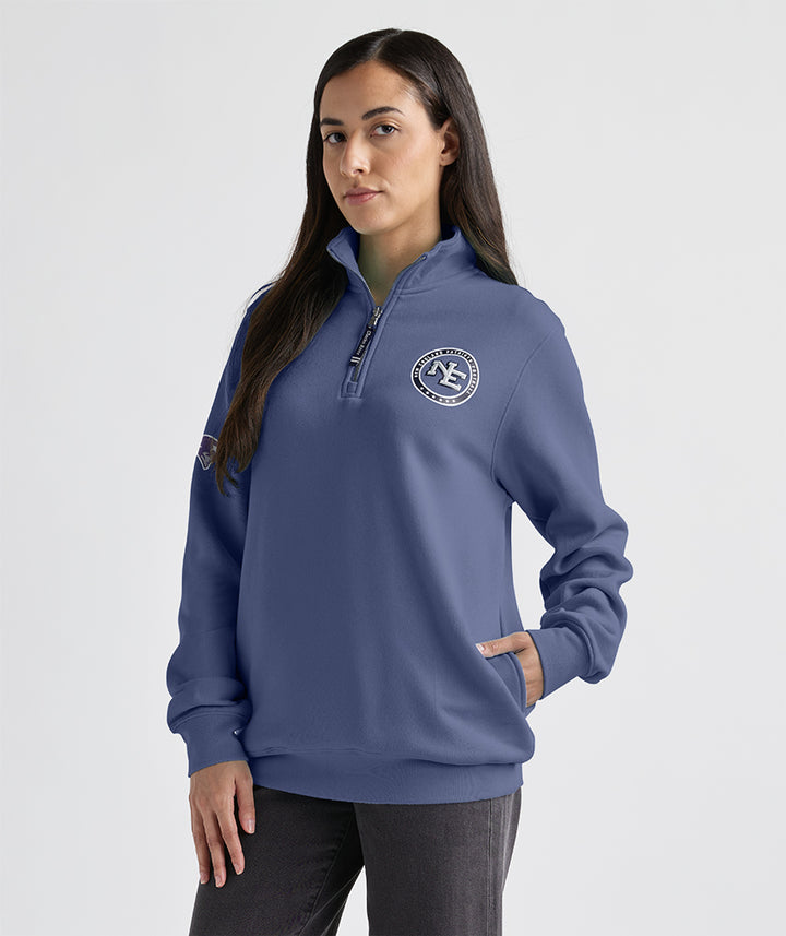 Unisex Crosswind Quarter Zip Sweatshirt - Patriots Edition