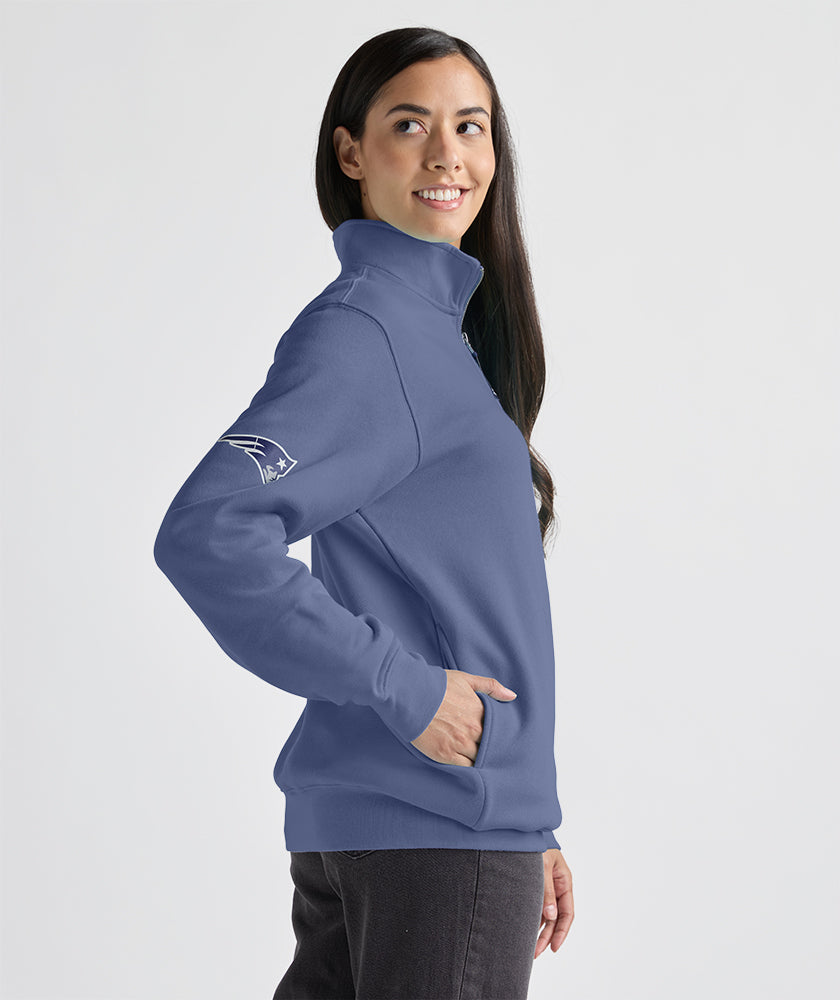 Unisex Crosswind Quarter Zip Sweatshirt - Patriots Edition
