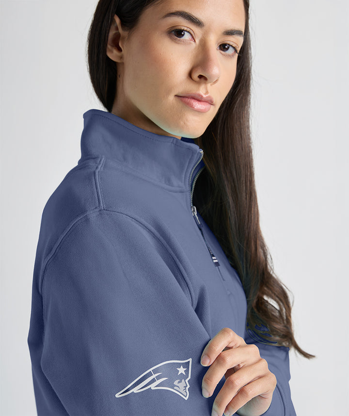 Unisex Crosswind Quarter Zip Sweatshirt - Patriots Edition