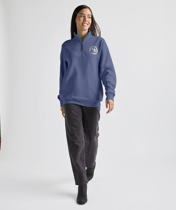 Unisex Crosswind Quarter Zip Sweatshirt - Patriots Edition