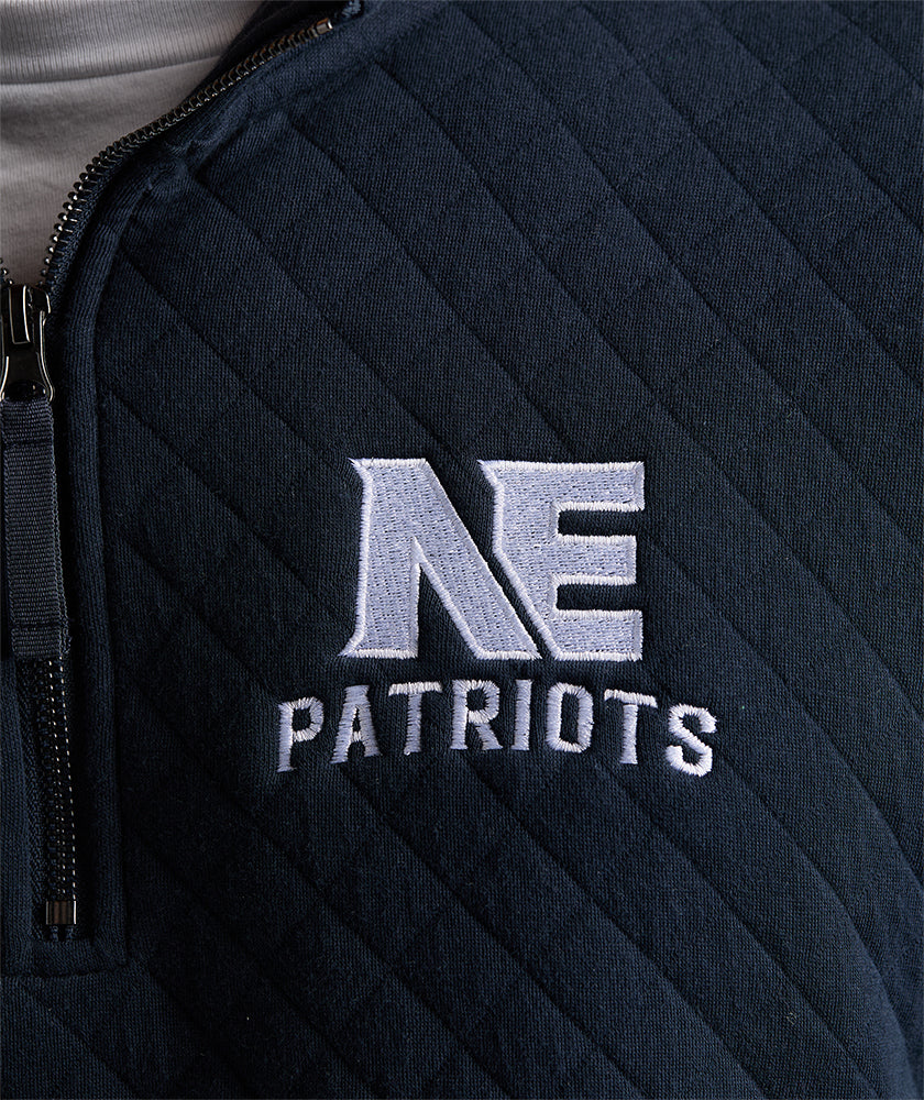 Men's Franconia Quilted Pullover - Patriots Edition