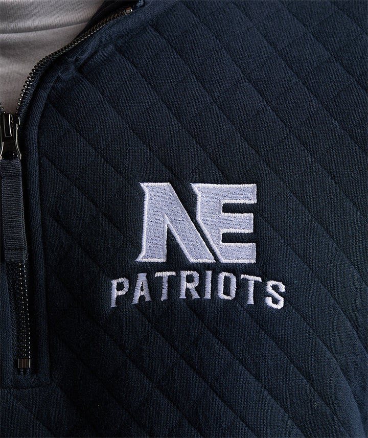 Men's Franconia Quilted Pullover - Patriots Edition