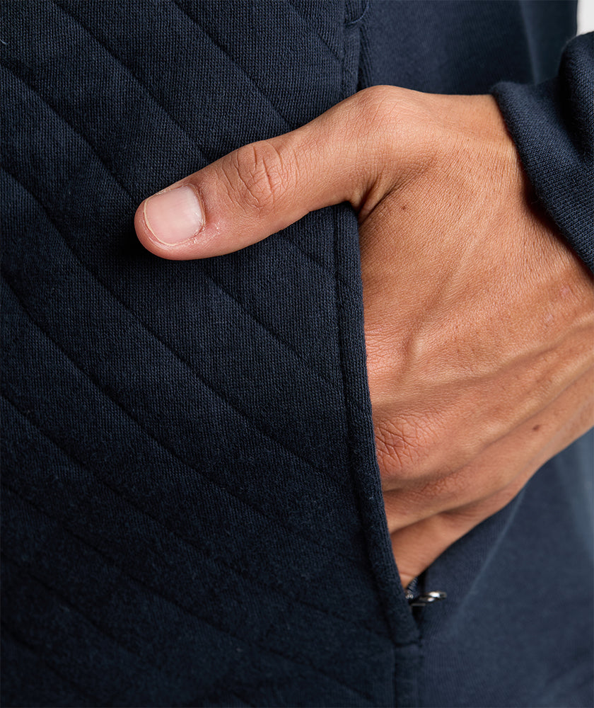 Men's Franconia Quilted Pullover - Patriots Edition