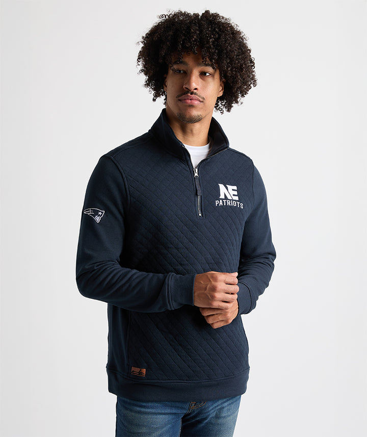 Men's Franconia Quilted Pullover - Patriots Edition