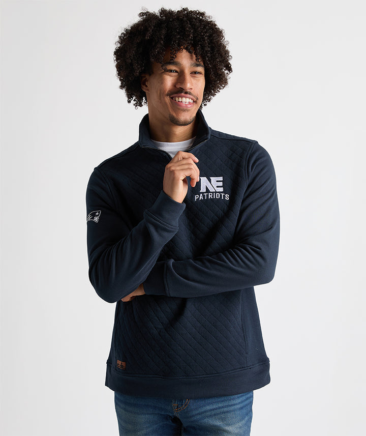 Men's Franconia Quilted Pullover - Patriots Edition