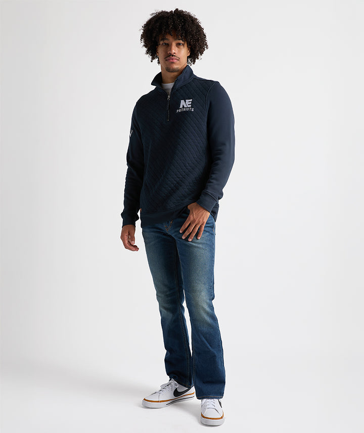 Men's Franconia Quilted Pullover - Patriots Edition